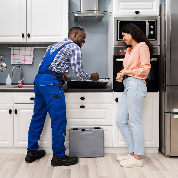 how long does it typically take to complete cooktop repair services in Westville OH